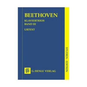 Beethoven - Piano Trios Vol. III | Studiepartitur