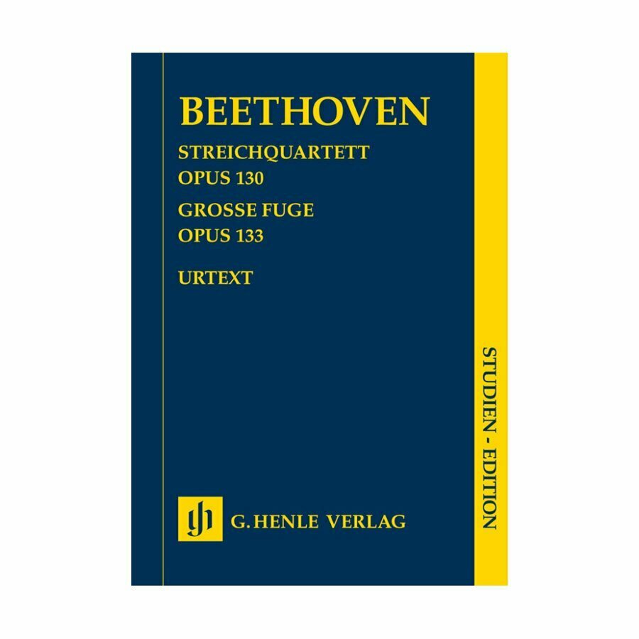 String Quartet in Bb major op. 130 and Great Fugue op. 133