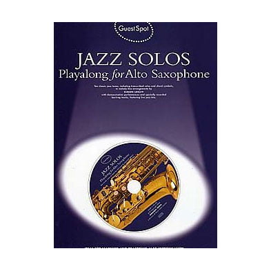 Jazz Solos Playalong For Alto Saxophone