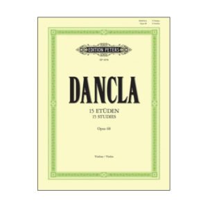 Dancla - 15 Etüden Op.68