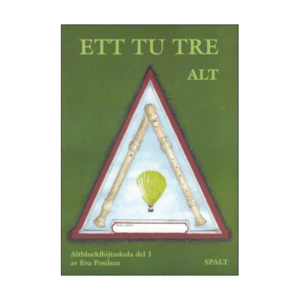 Ett Tu Tre AltBlockflöjtskola del 1