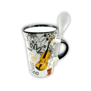Cappuccino Mug | Violin | Vit