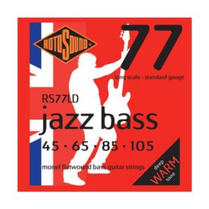 Rotosound RS77LD Jazz Bass Flat Wound | Standard 45-105