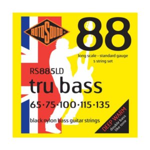 Rotosound RS885LD Tru Bass Nylon Flatwound 5-str | 65-135