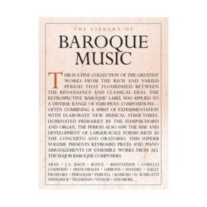The Library Of Baroque Music