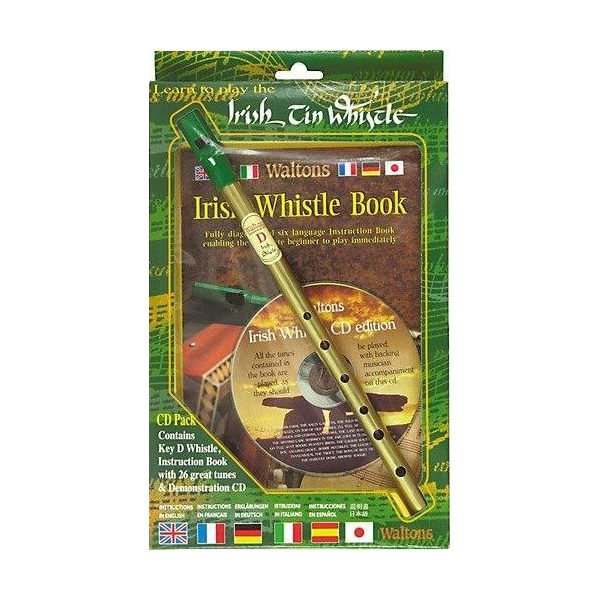 Waltons Tin Whistle CD Pack / Irish