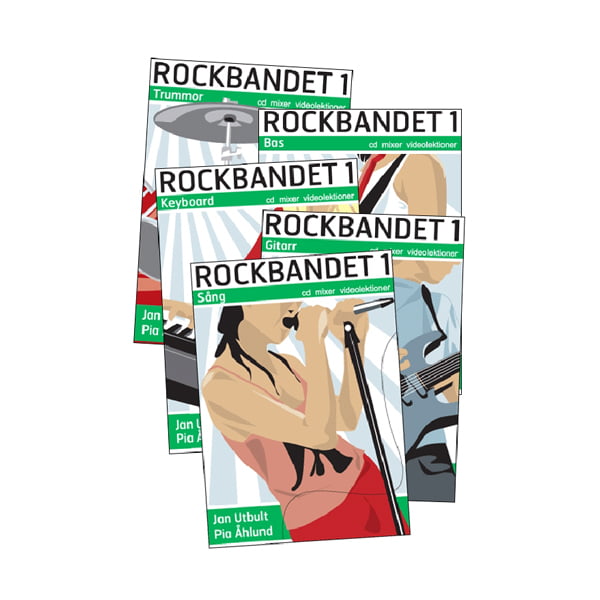 Rockbandet 1 | Bokpaket