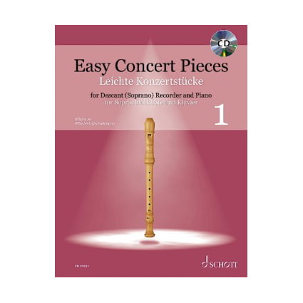 Easy Concert Pieces 1 | Sopranblockflöjt