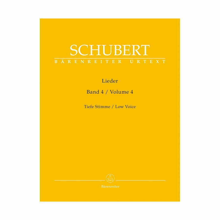 Lieder | Band 4 | Low Voice