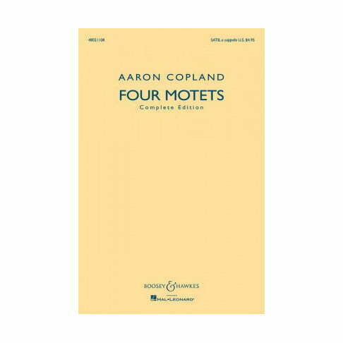 Four Motets | Complete edition SATB