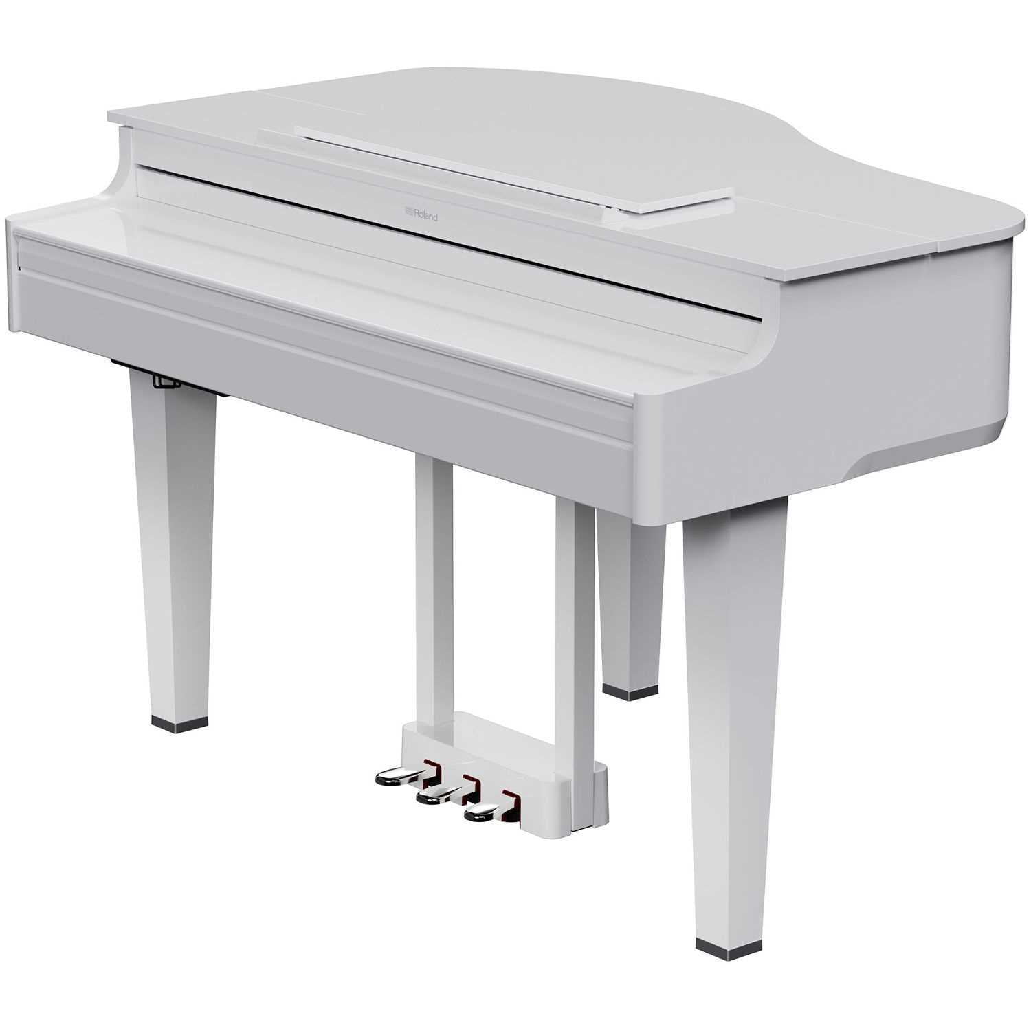 Roland GP-6 | Vit högblank - 2