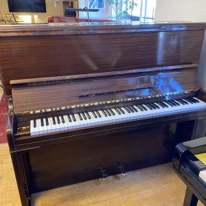 Piano August Förster | Polerad mahogny