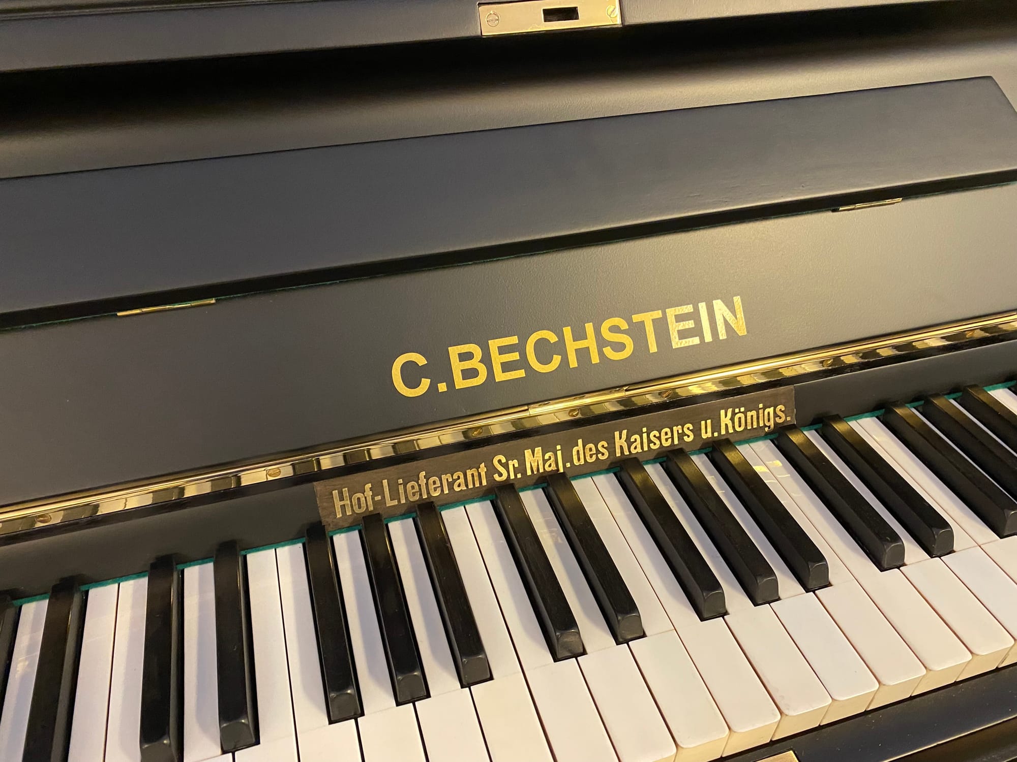 Piano Bechstein | Svart matt - 4