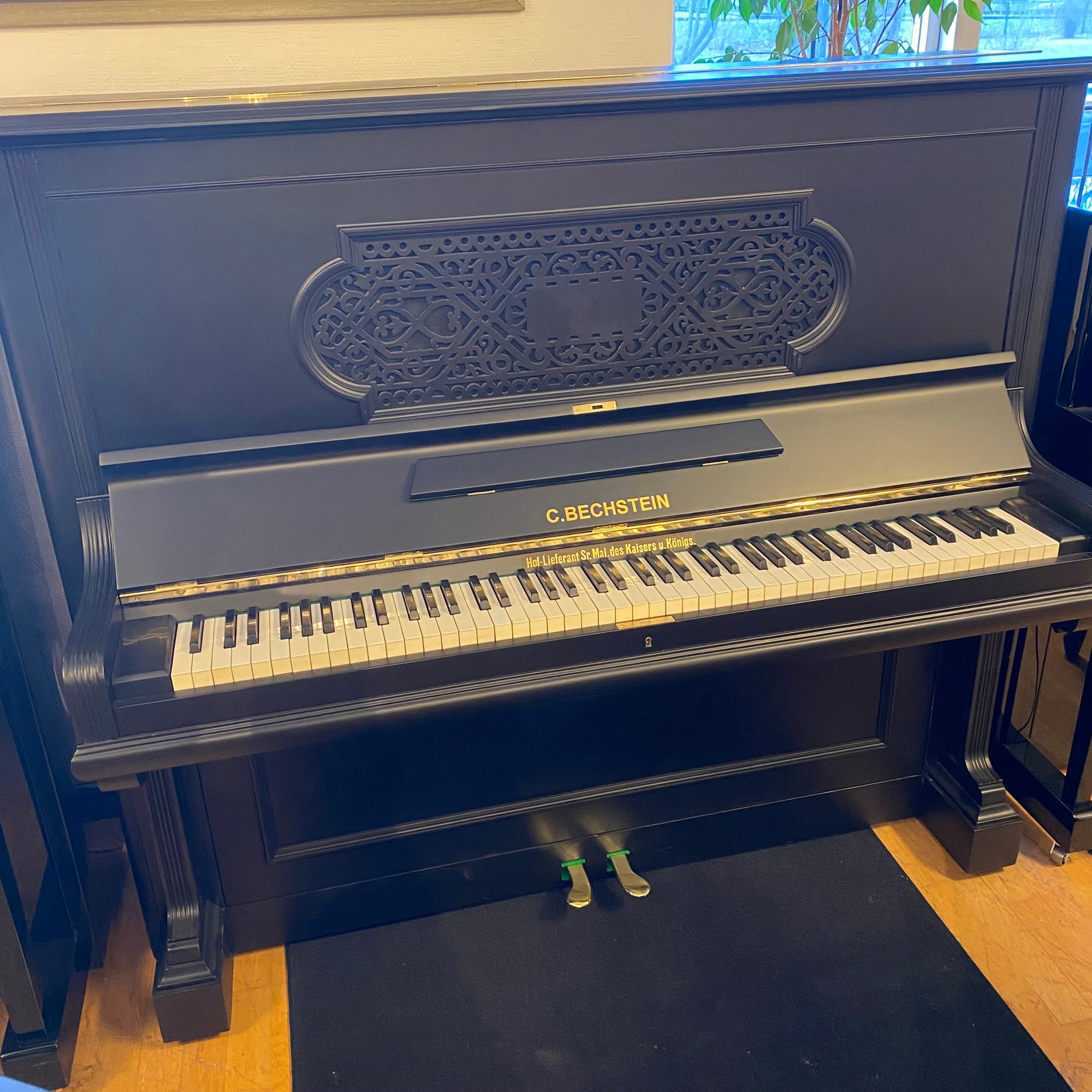 Piano Bechstein | Svart matt