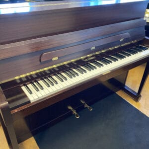 Piano Schimmel | Satinerad mahogny
